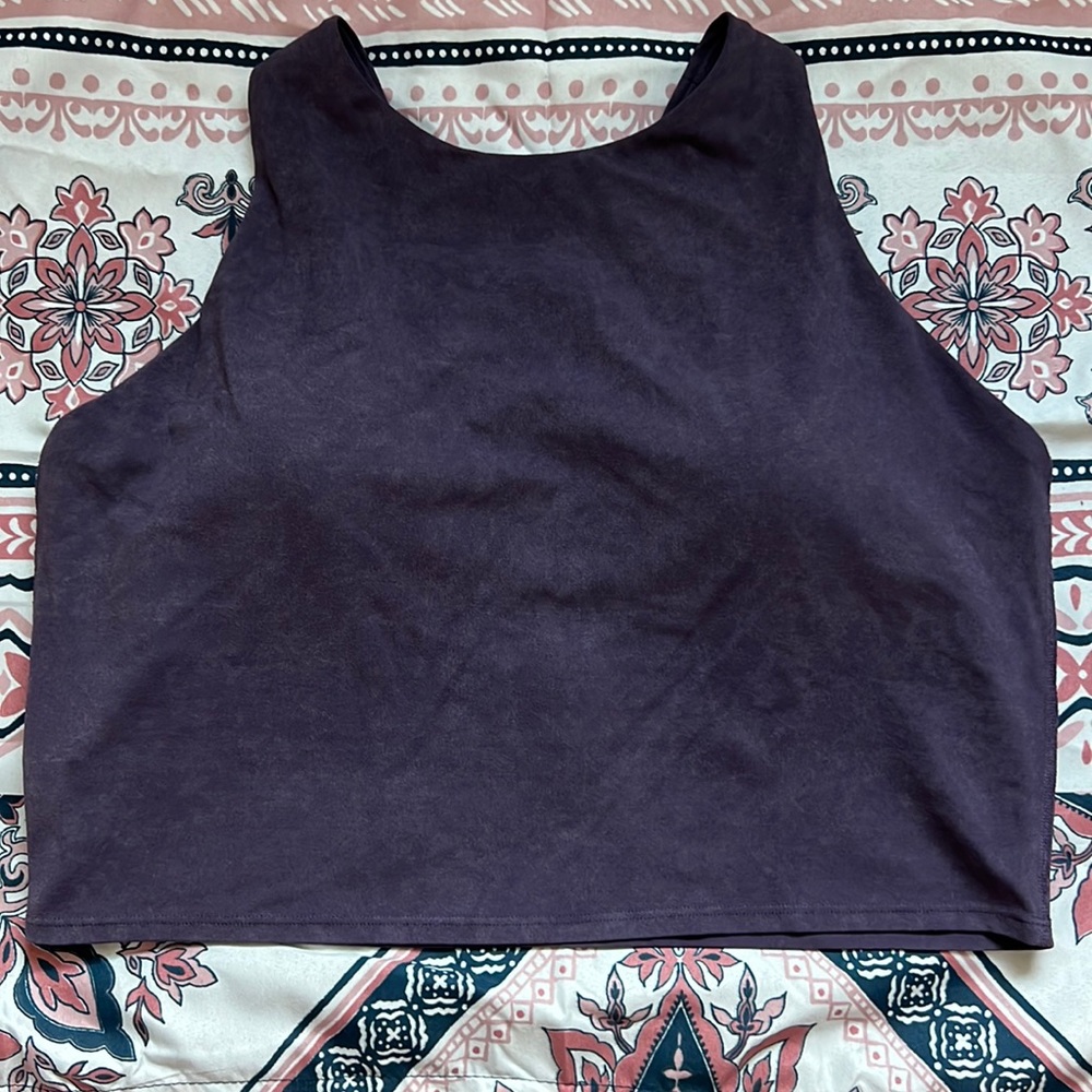 Athleta Conscious Garment Washed Crop